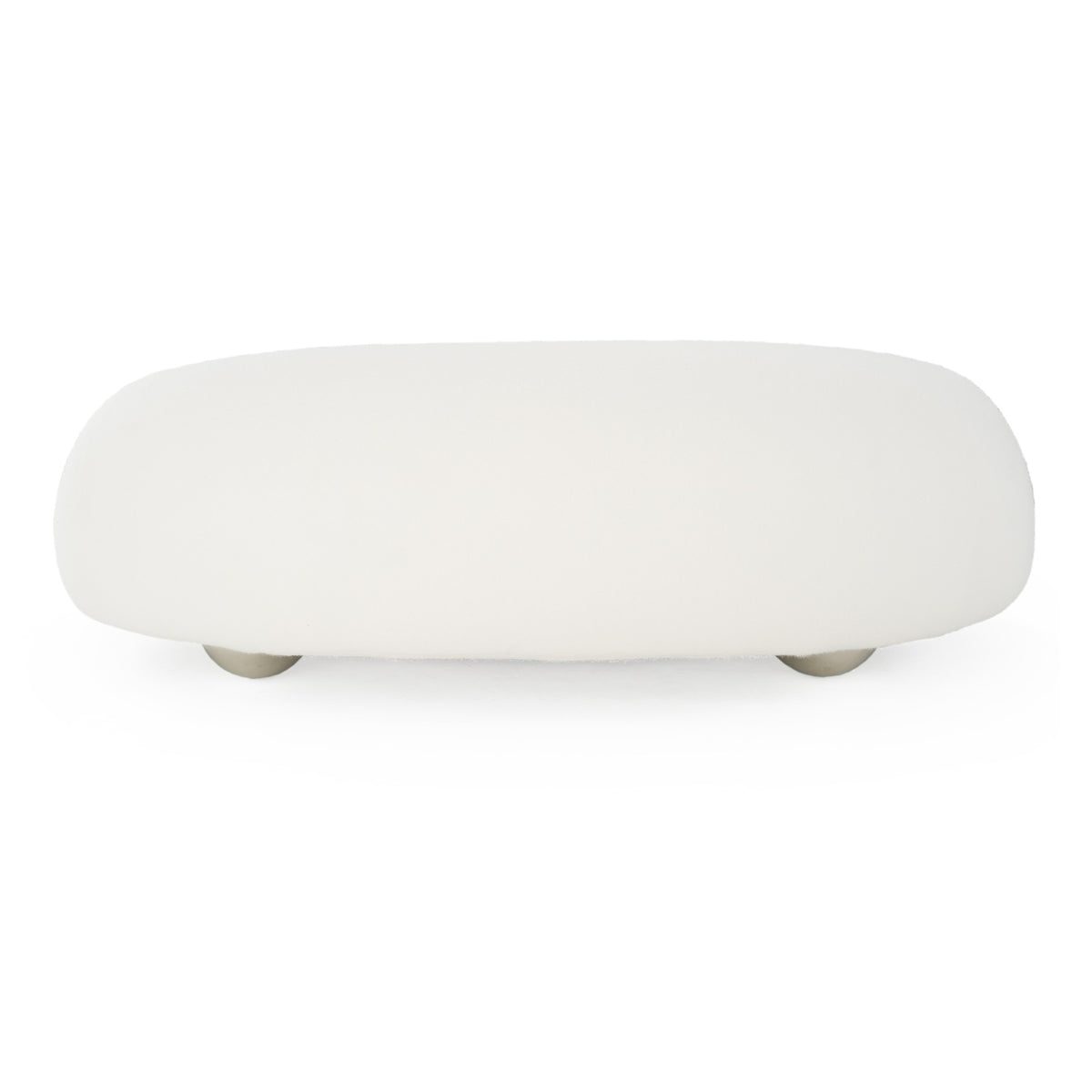 Fortune - Contemporary White Fabric Sofa by VIG Furniture - View 6