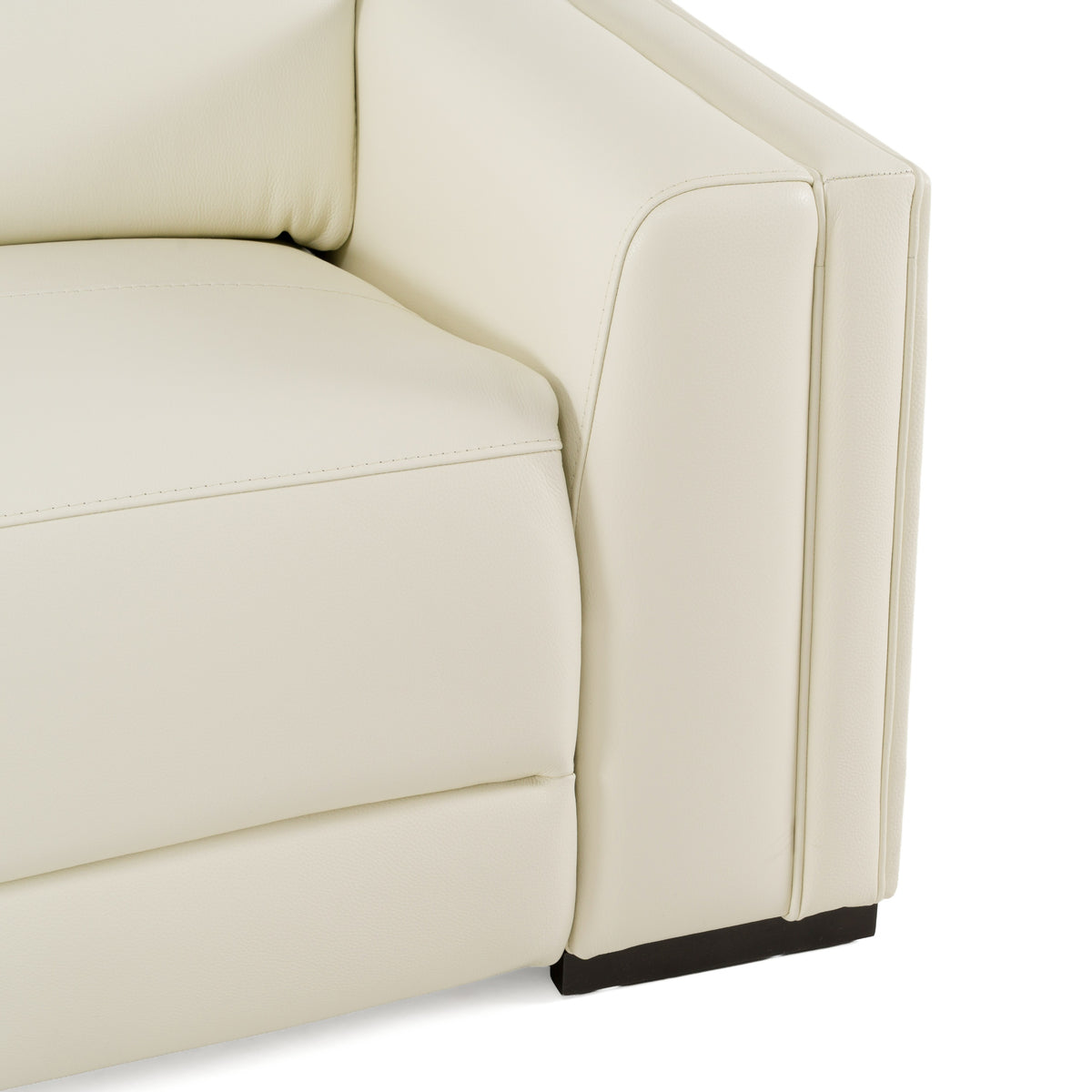 Frazier - Modern White Leather Sectional Sofa with 3 Recliners + Console by VIG Furniture - View 15