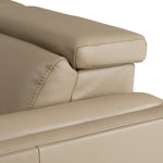 Frazier - Modern Tan Leather Sectional Sofa with 3 Recliners by VIG Furniture - View 6