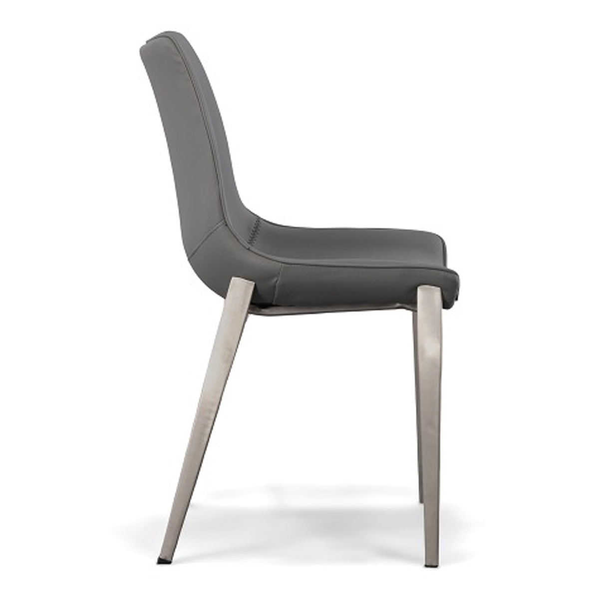 Frasier - Modern Grey Eco-Leather Dining Chair (Set of 2) by VIG Furniture - View 6