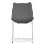 Frasier - Modern Grey Eco-Leather Dining Chair (Set of 2) by VIG Furniture - View 7
