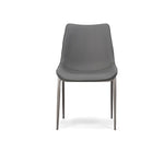 Frasier - Modern Grey Eco-Leather Dining Chair (Set of 2) by VIG Furniture - View 2