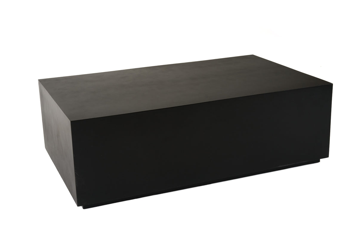 Fresno - Modern Black Concrete Coffee Table by VIG Furniture - View 7