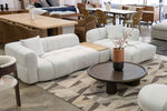 Freya - Modern Beige Fabric Sectional Sofa w/ Console by VIG Furniture - View 13