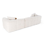 Freya - Modern Beige Fabric Sectional Sofa w/ Console by VIG Furniture - View 6