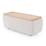 Freya - Modern Beige Fabric Sectional Sofa w/ Console by VIG Furniture - View 11