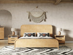 Dresden - Modern Natural Acacia Bed by VIG Furniture - View 12