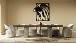 Renzo Modern Oak & Concrete 118" Dining Table by VIG Furniture - View 9