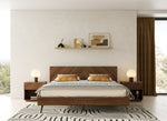 Kamela -Modern Walnut Bed by VIG Furniture - View 4