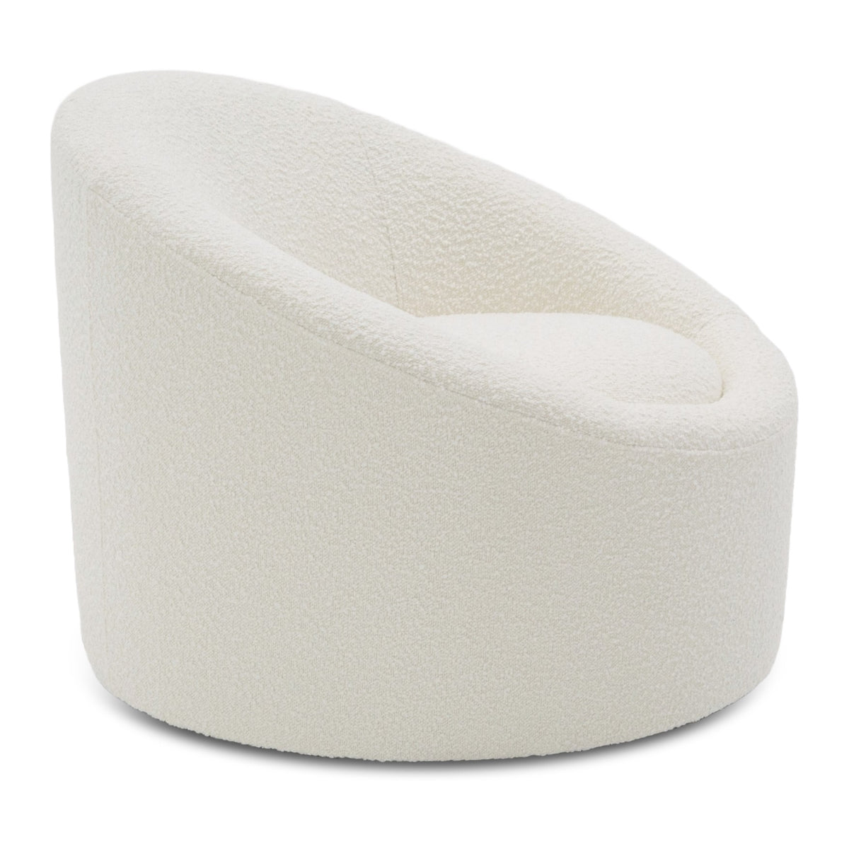 Frontier - Glam White Fabric Accent Chair by VIG Furniture - View 1