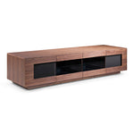 Frost Modern Small Walnut TV Stand by VIG Furniture - View 6