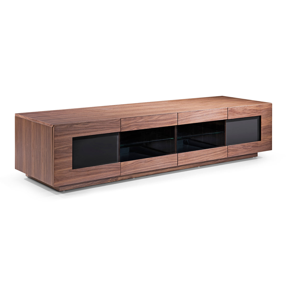 Frost Modern Small Walnut TV Stand by VIG Furniture - View 6