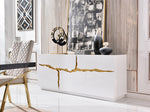Aspen Modern White & Gold Buffet by VIG Furniture - View 1