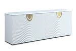 G1869 - White + Gold Buffet by VIG Furniture - View 2