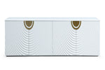 G1869 - White + Gold Buffet by VIG Furniture - View 1
