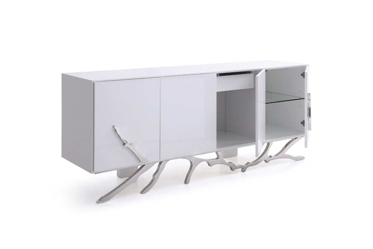 Legend Modern White Buffet by VIG Furniture - View 7