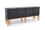 Token Modern Black & Rosegold Buffet by VIG Furniture - View 1