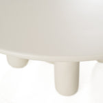 Gabby - Contemporary White Round Coffee Table by VIG Furniture - View 4