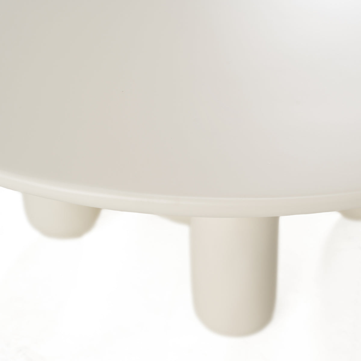 Gabby - Contemporary White Round Coffee Table by VIG Furniture - View 4