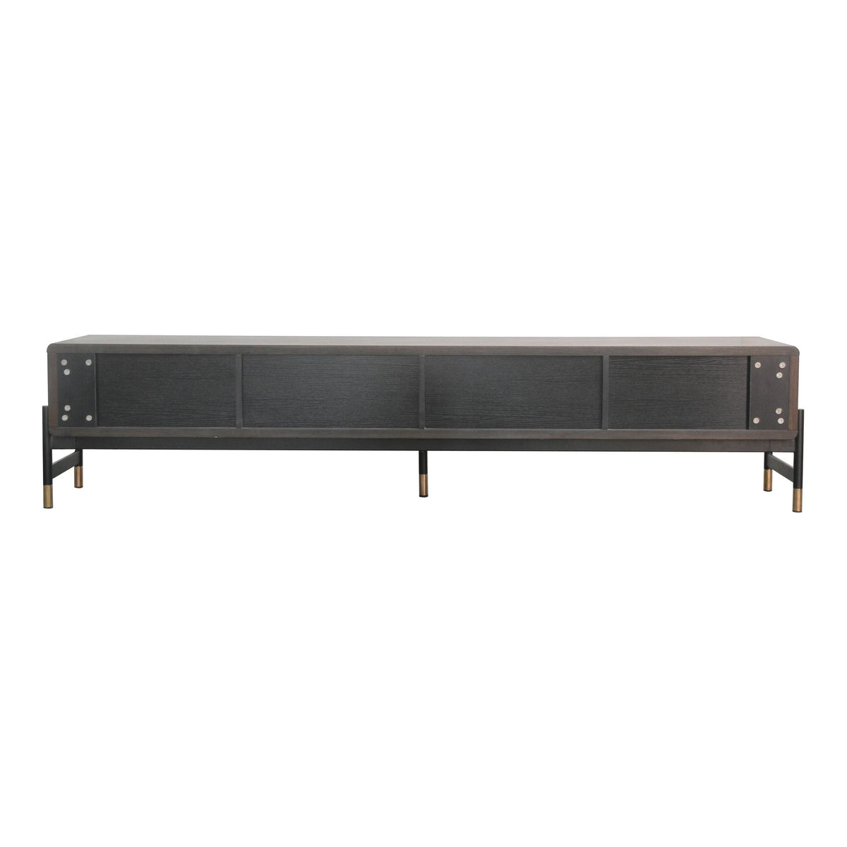 Gabrielle - Contemporary Acacia & Gold TV Stand by VIG Furniture - View 7