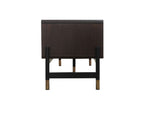 Gabrielle - Contemporary Acacia & Gold TV Stand by VIG Furniture - View 4