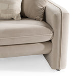 Gaston - Modern Beige Velvet Sofa by VIG Furniture - View 6