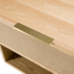 Gavin - Modern Natural Ash + Rattan Nightstand by VIG Furniture - View 10