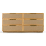 Gavin - Modern Natural Ash + Rattan Dresser by VIG Furniture - View 1