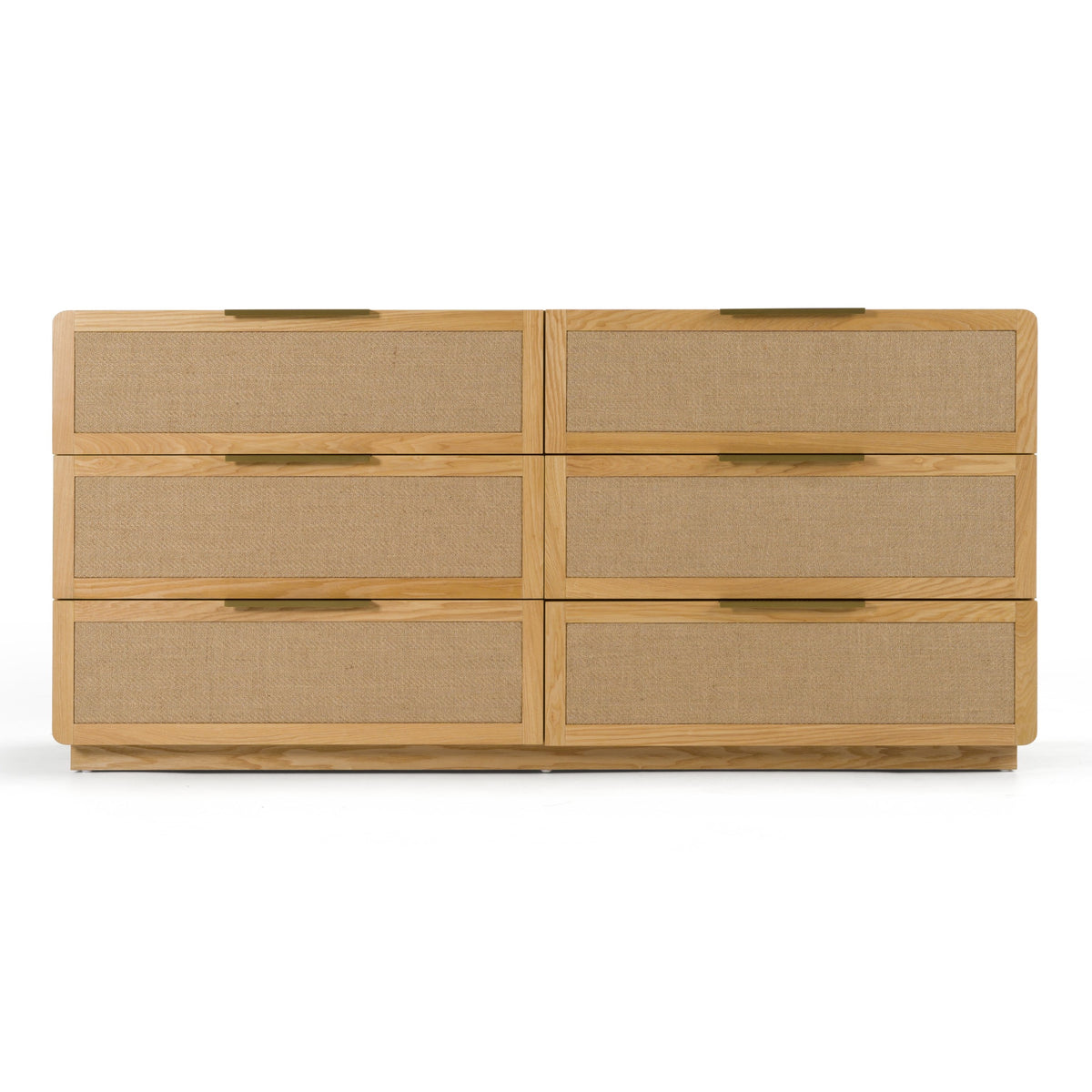 Gavin - Modern Natural Ash + Rattan Dresser by VIG Furniture - View 1