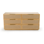 Gavin - Modern Natural Ash + Rattan Dresser by VIG Furniture - View 5