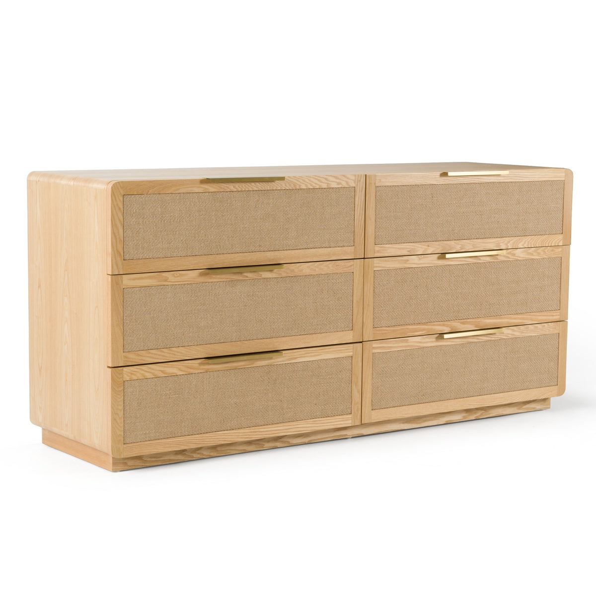 Gavin - Modern Natural Ash + Rattan Bedroom Set by VIG Furniture - View 9