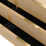 Gavin - Modern Natural Ash + Rattan Dresser by VIG Furniture - View 7
