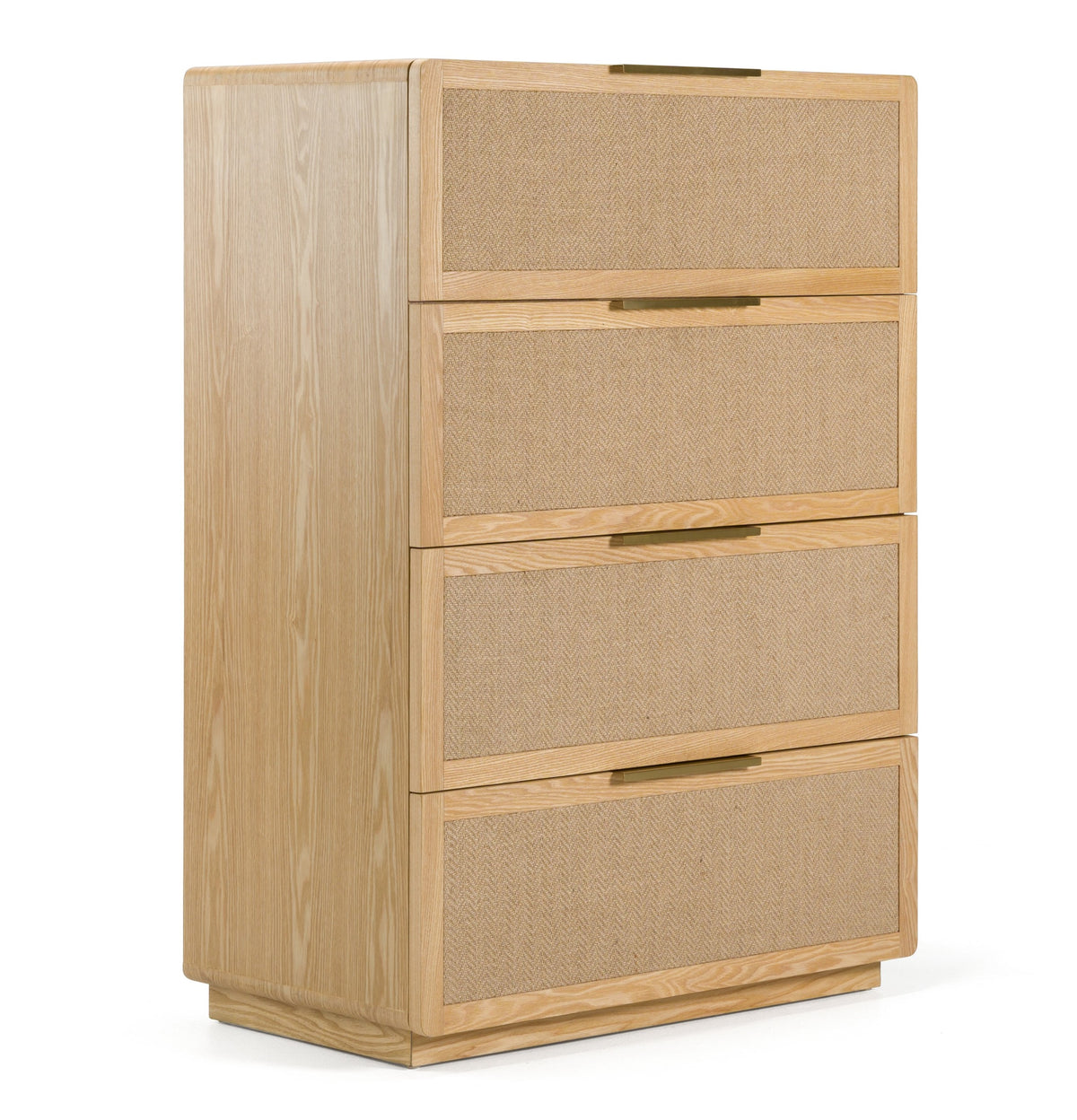 Gavin - Modern Natural Ash + Rattan Chest by VIG Furniture - View 7
