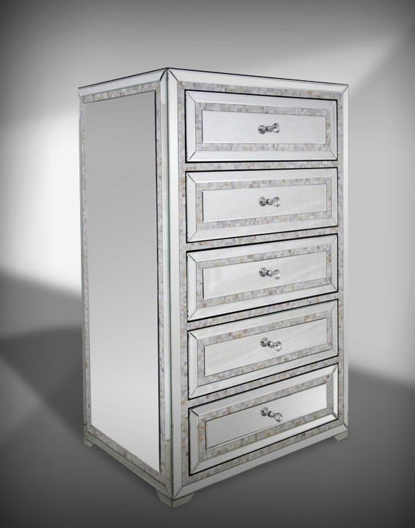 Mirabelle Mirrored Chest by VIG Furniture - View 1
