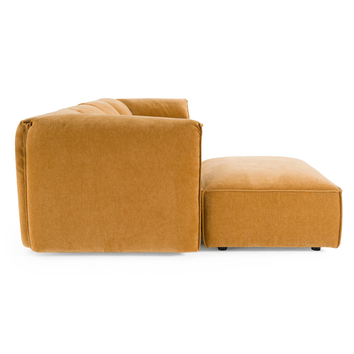 Gene - Modern Ochre Fabric Modular Sectional Sofa by VIG Furniture - View 3