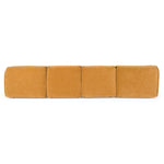 Gene - Modern Ochre Fabric Modular Sectional Sofa by VIG Furniture - View 5