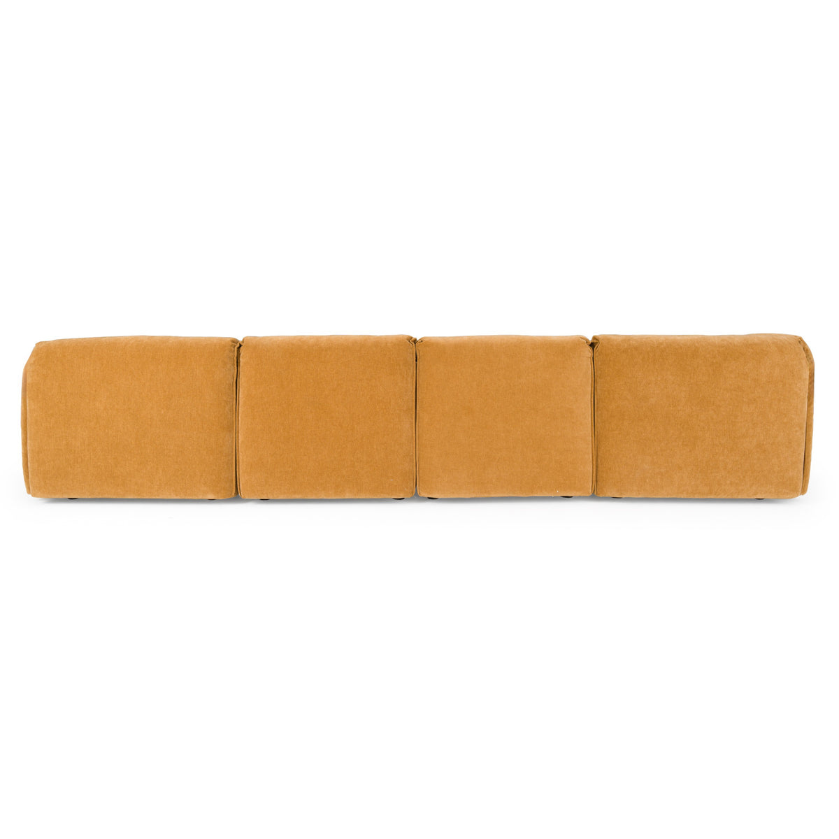 Gene - Modern Ochre Fabric Modular Sectional Sofa by VIG Furniture - View 5
