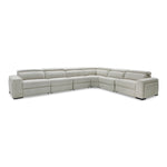 Gering - Modern Beige Fabric Sectional Sofa With 2 Power Recliners by VIG Furniture - View 1
