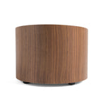 Geneva - Modern Walnut Round Nightstand by VIG Furniture - View 5