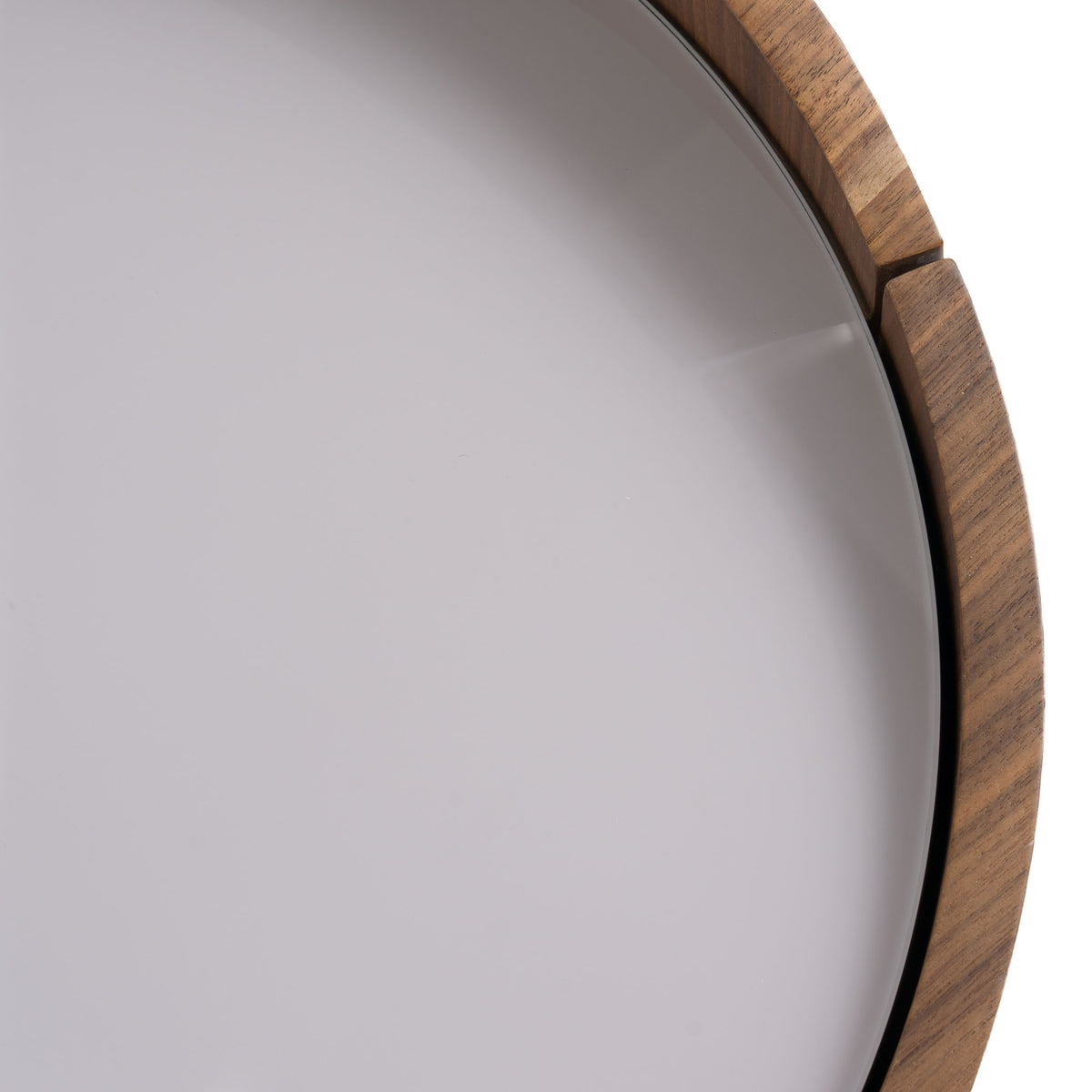 Geneva - Modern Walnut Round Nightstand by VIG Furniture - View 6