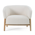 Giselle - Mid-Century Modern Off-White Fabric Accent Chair by VIG Furniture - View 2