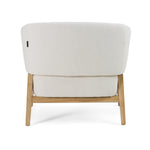 Giselle - Mid-Century Modern Off-White Fabric Accent Chair by VIG Furniture - View 4