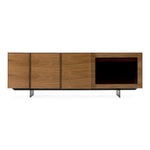 Glencoe - Modern Walnut & Grey Glass Buffet by VIG Furniture - View 1