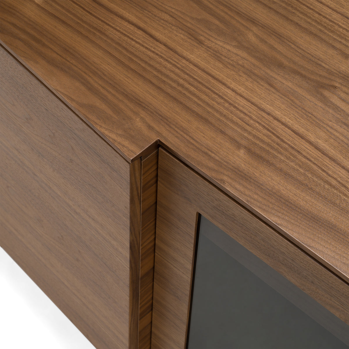 Glencoe - Modern Walnut & Grey Glass Buffet by VIG Furniture - View 8