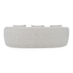 Glimpse - Modern White & Brown Fabric + Antique Brass Sofa by VIG Furniture - View 5