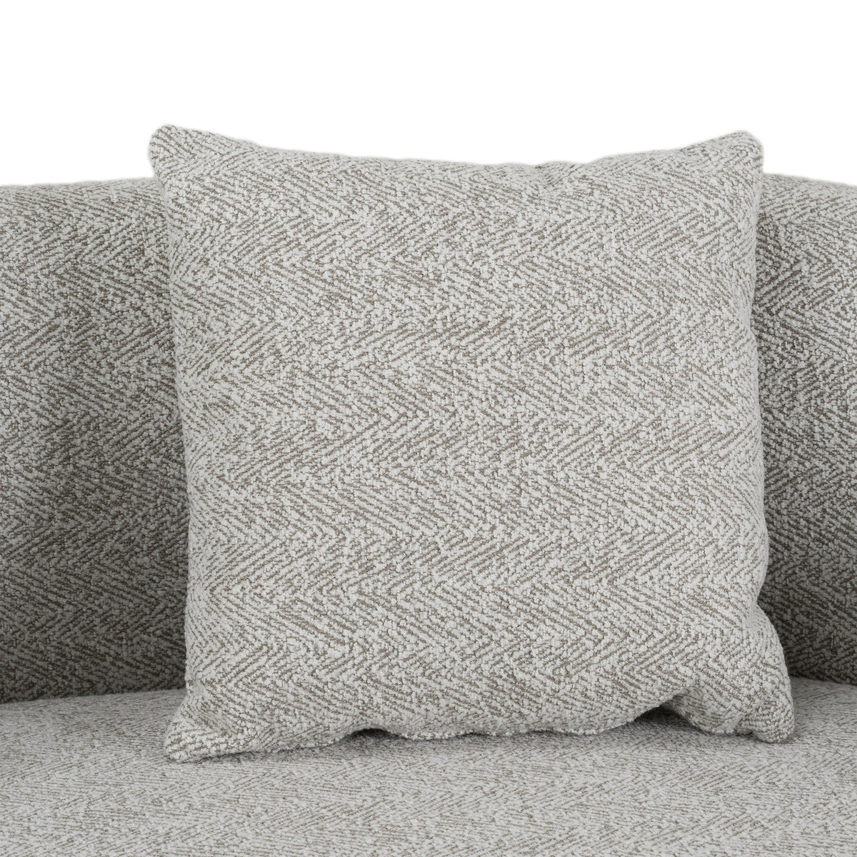 Glimpse - Modern White & Brown Fabric + Antique Brass Sofa by VIG Furniture - View 7