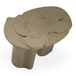 Glimpse - Modern Antique Brass Nesting Coffee Table Set by VIG Furniture - View 11