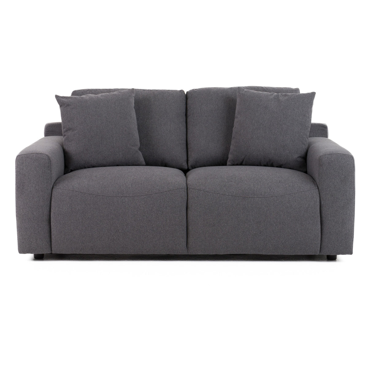 Gloria - Modern Grey Fabric Loveseat by VIG Furniture - View 1