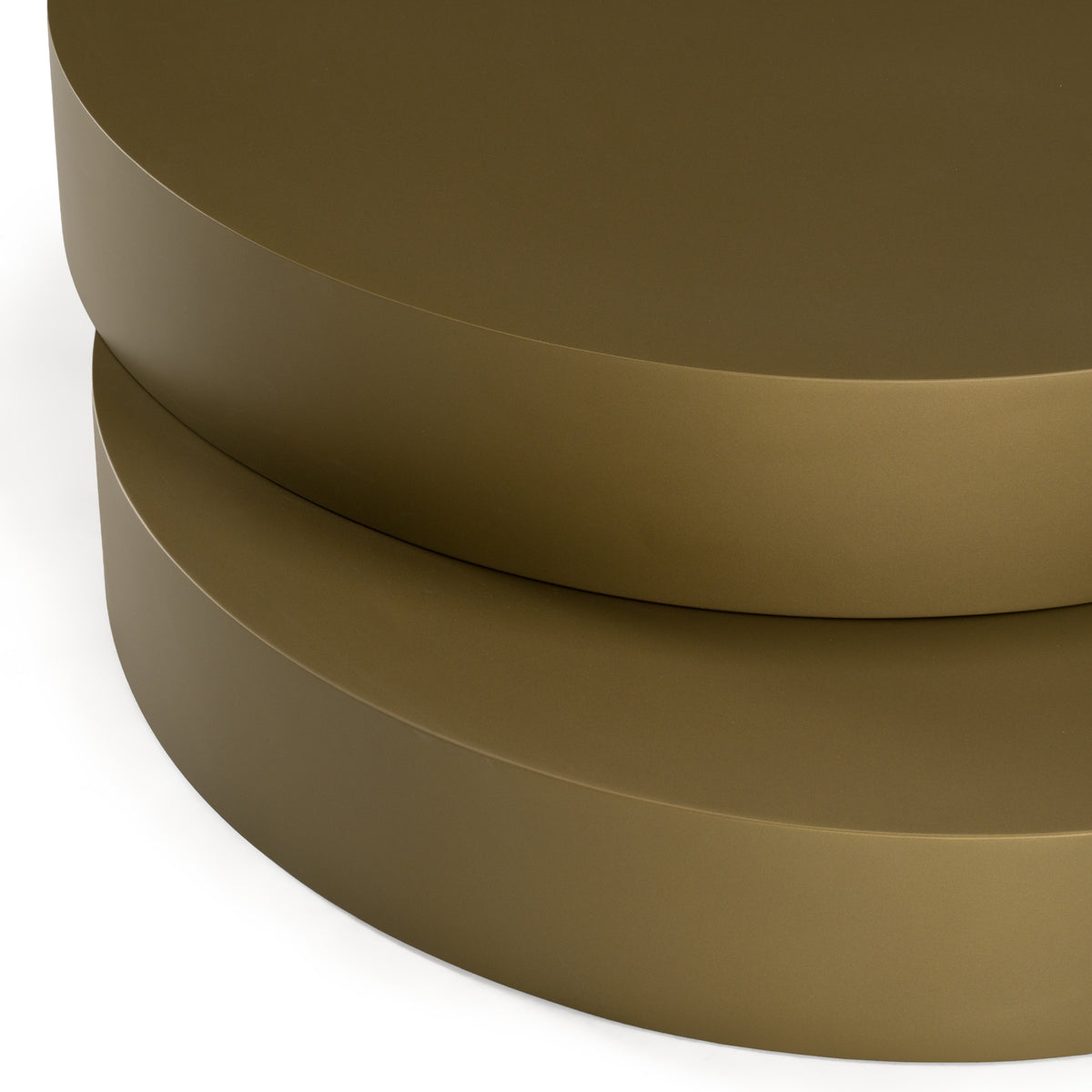 Grayson - Glam Brushed Bronze Metallic Coffee Table by VIG Furniture - View 3