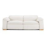 Gregory - Modern Off-White Leather Sofa w/ 2 Recliners by VIG Furniture - View 1